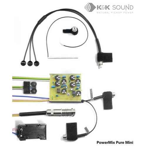 K&K Sound - PowerMix Pure Western Tonabnehmer 6 Saiter