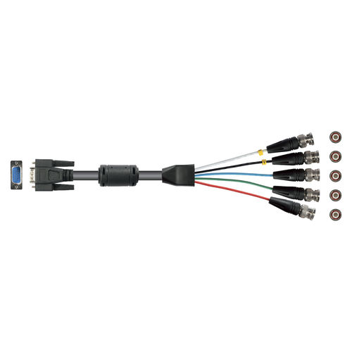 Sommer Cable BASIC VGA-Adapter-Kabel VGA, 15 x | HD-SUB-D / BNC