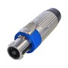 NEUTRIK® speakON®, 4-pole, NLT4FX, cable socket, splash-proof IP54