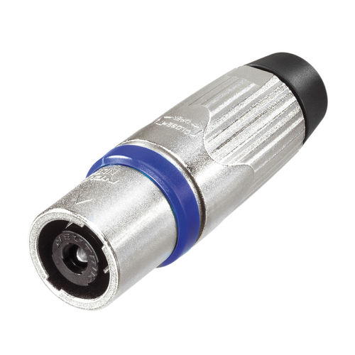 NEUTRIK® speakON®, 4-pole, NL2FX, cable socket, splash-proof IP54, straight