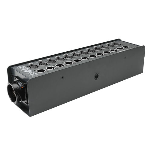 THE BOXX compact -> Rund-LK-Verbinder; IN: 12 / OUT: 12, getrennte Masseführung