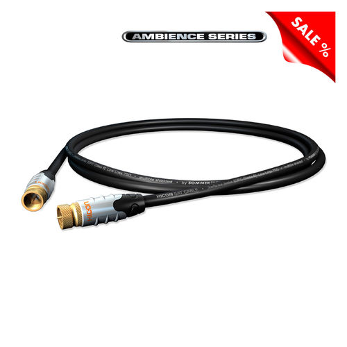 Sommercable AMBIENCE SERIES SAT-/F- Anschlusskabel F-Plug, HICON