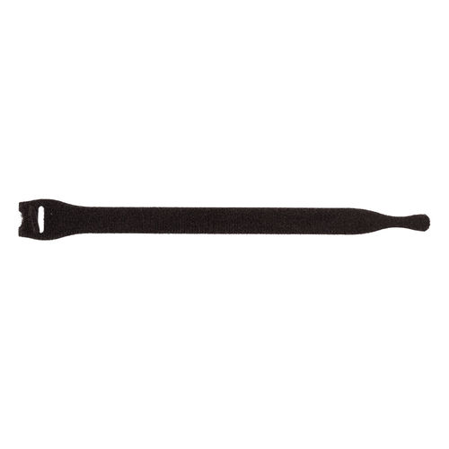 Klettband, VPE: 10 Stck., Länge: 200 mm, Breite: 7 mm, schwarz