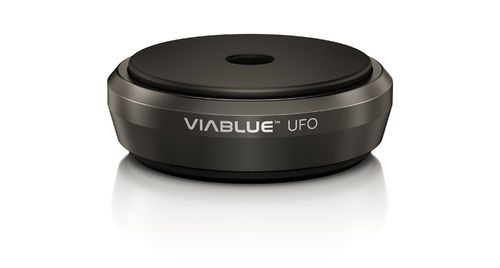ViaBlue™ UFO XL Absorber Vibrationsdämpfung, Schwarz - 4 Stück (Versandrückläufer)